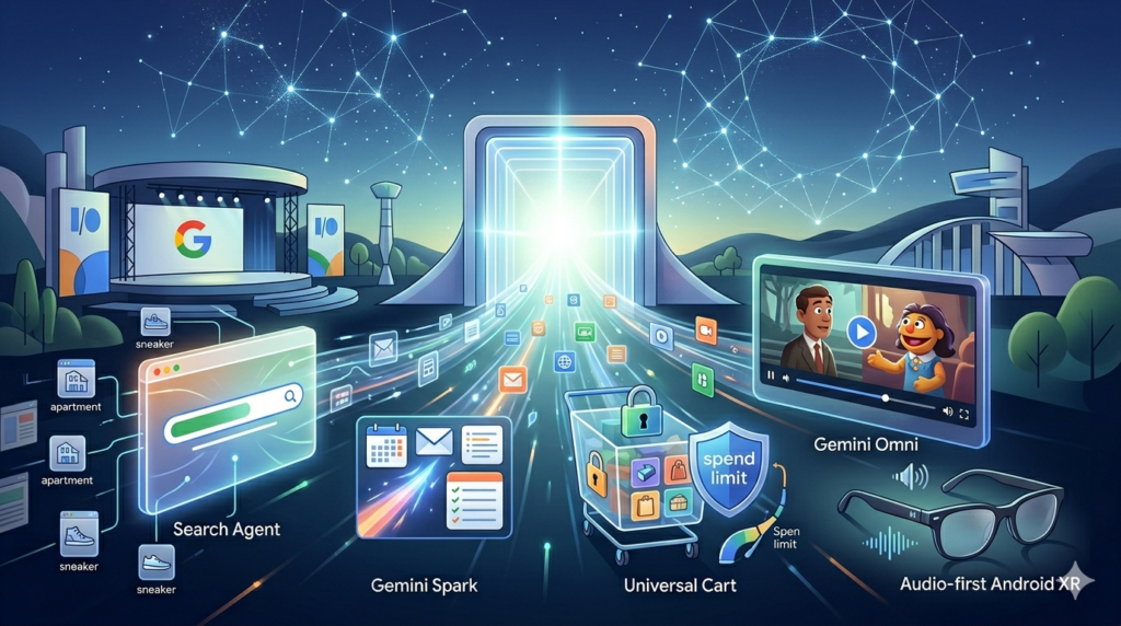 The Era of the Agent: Inside Google I/O ‘26 and the Death of the "Assistant" Romtecx technologies