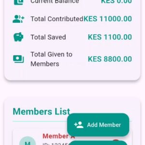 Chamaa Management App - Contributions, Loans, Savings & Welfare Group Tracking